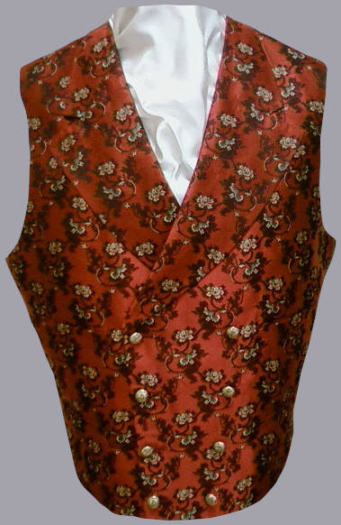 a red waistcoat form Doctor Who