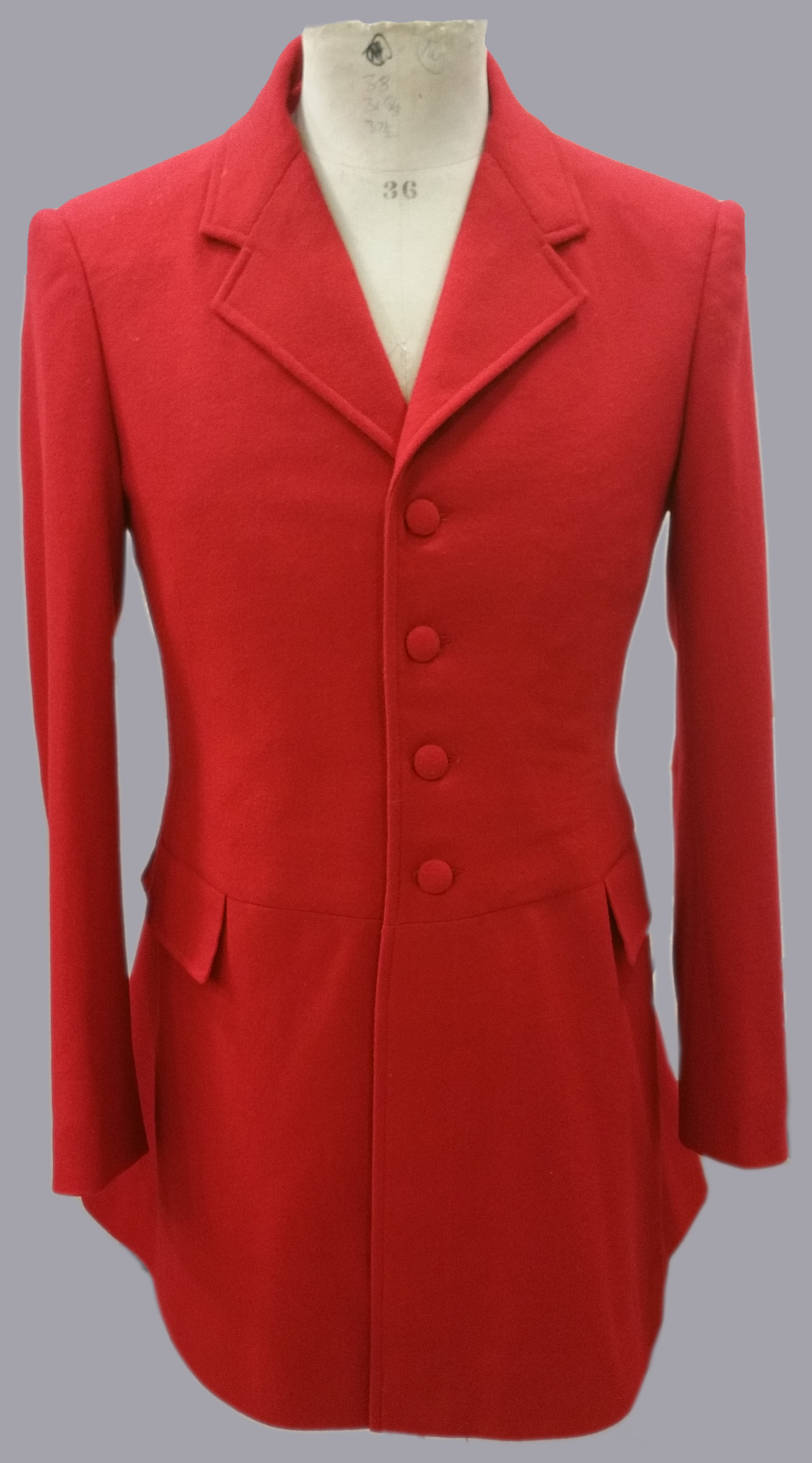 a red riding coat